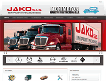 Tablet Screenshot of jakoimportaciones.com